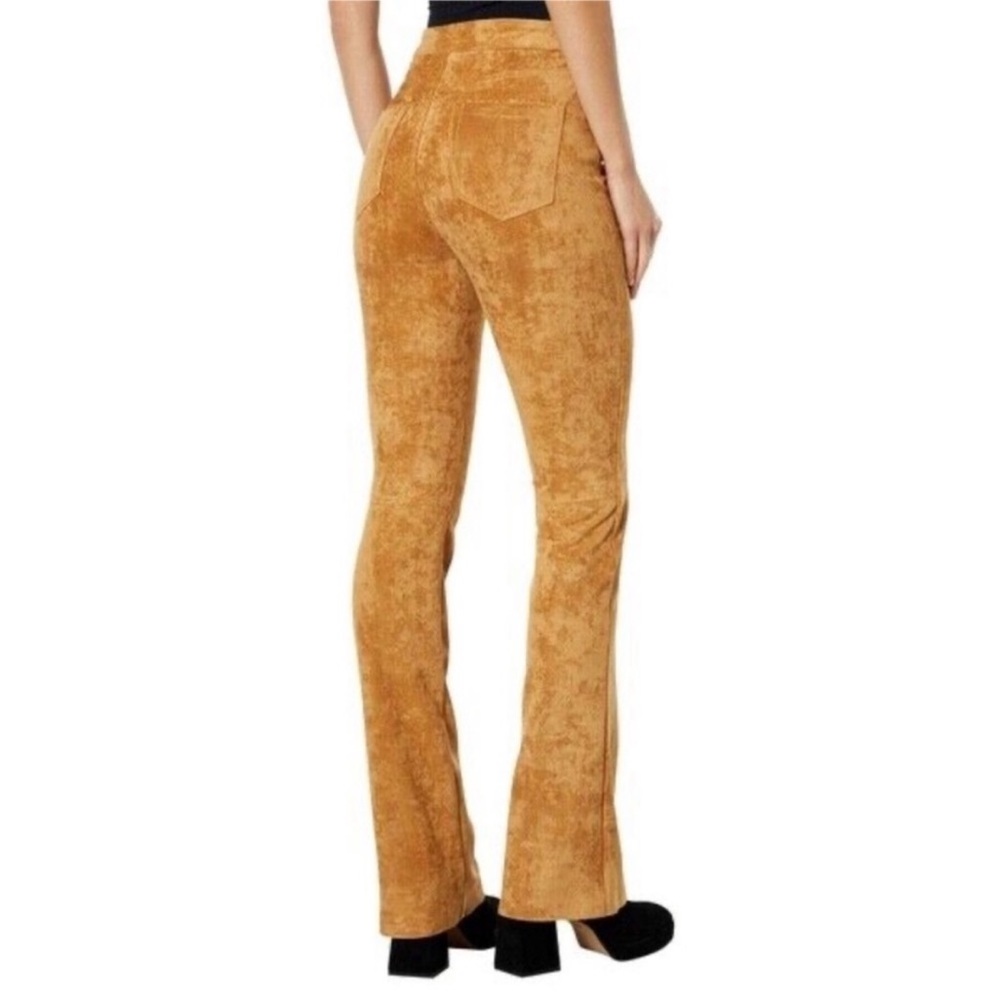 Blank NYC Corduroy Flare Pants in Mustard Gold